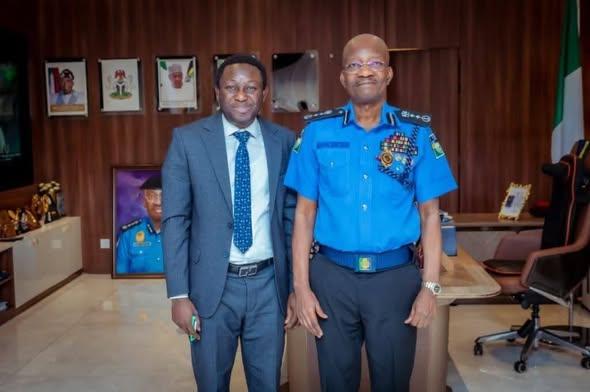 IGP Hosts New DPP Boss, Pledges Full Police Support